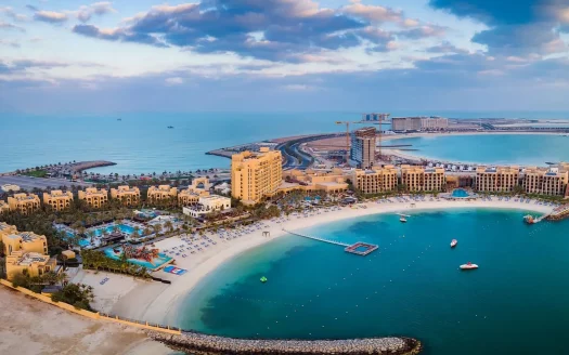Al Marjan Island beach